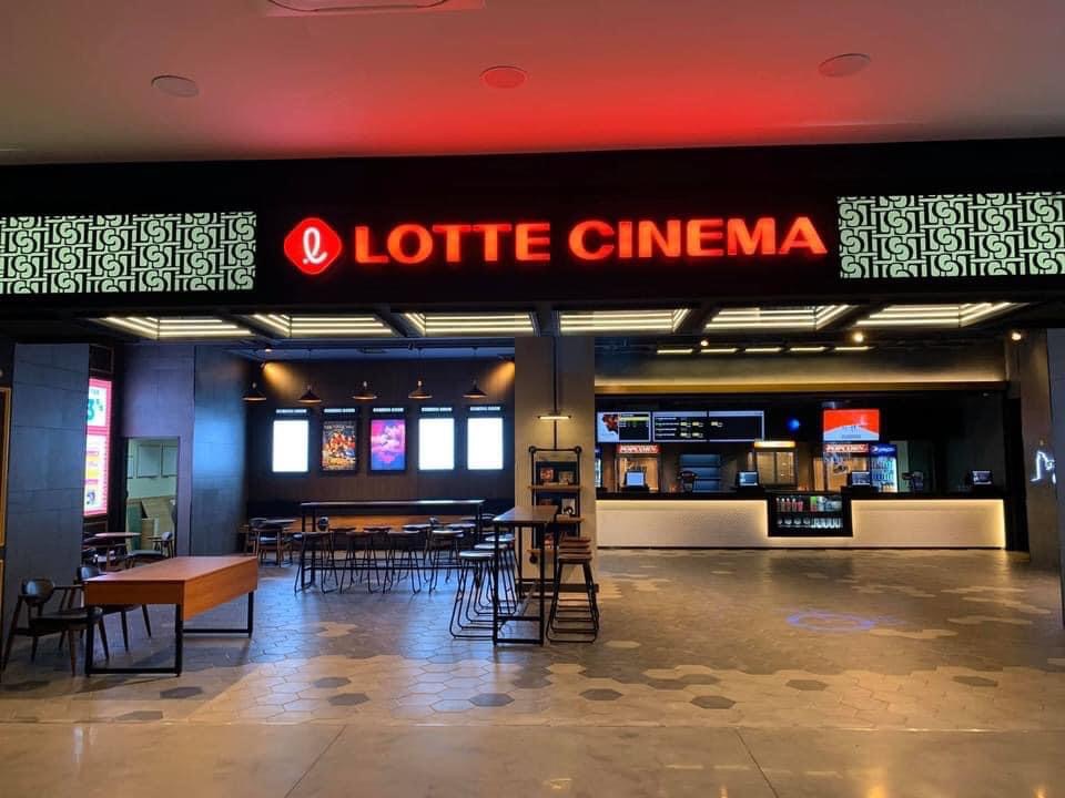 Sảnh rạp chiếu phim Lotte kosmo